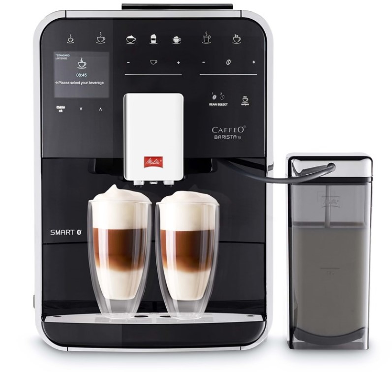 Melitta TS Smart kan connecte med din smartphone og brygge alle former for kaffe.